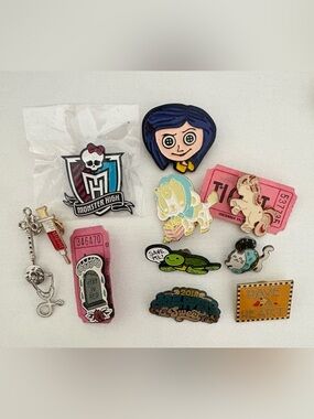 ✨ Vibrant Mix & Match Enamel Pin Lot! ✨